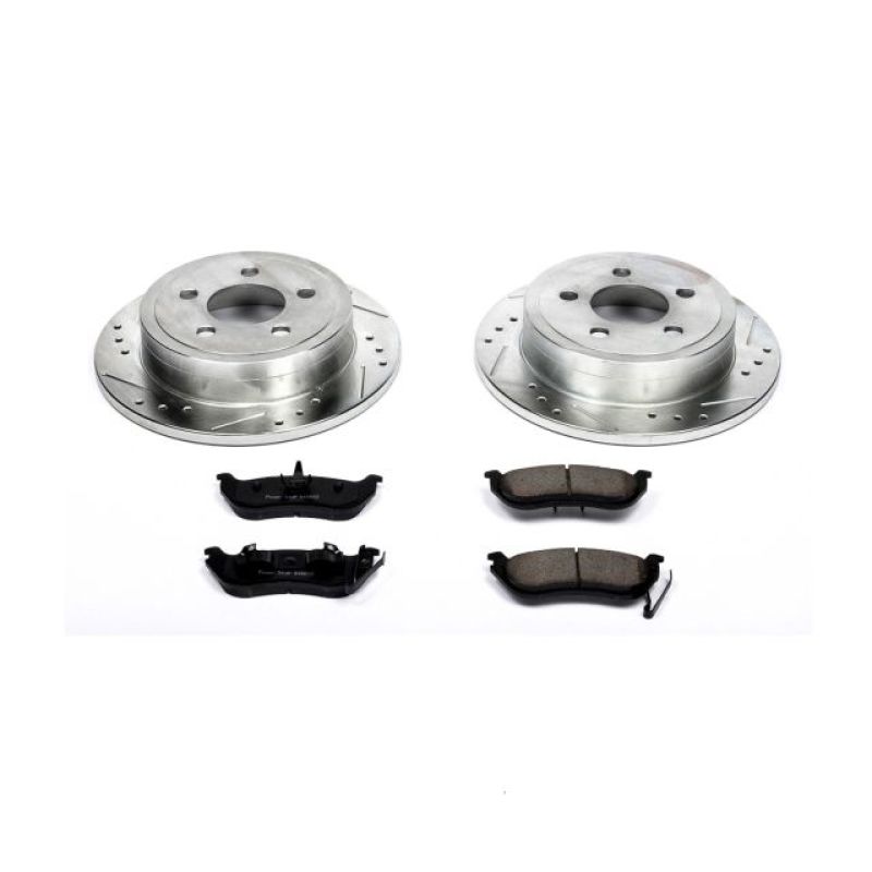 PowerStop Power Stop 03-07 Jeep Liberty Rear Z23 Evolution Sport Brake Kit