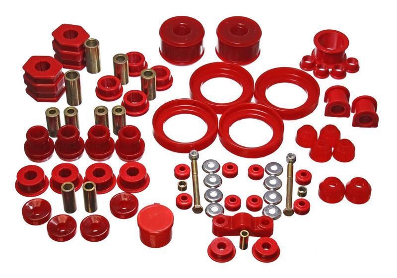 Energy Suspension 78-87 Oldsmobile Cutlass/442/F-85/Europa Black Hyper-flex Master Bushing Set