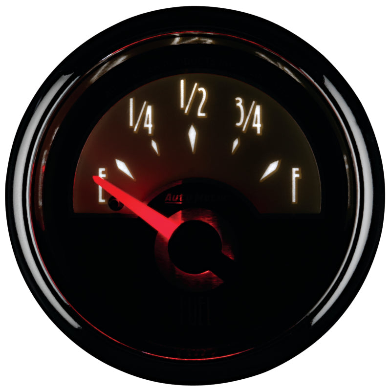 AutoMeter Gauge Fuel Level 2-1/16in. 240 Ohm(e) to 33 Ohm(f) Elec Cruiser
