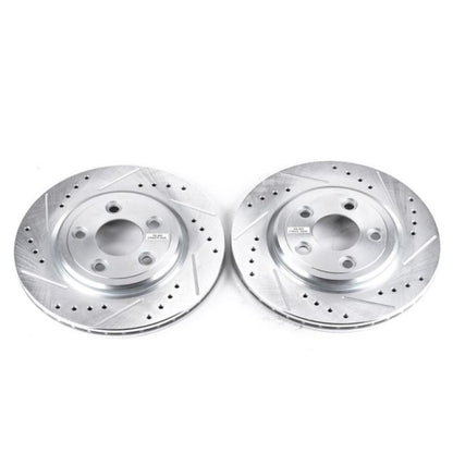 PowerStop Power Stop 02-05 Ford Thunderbird Rear Evolution Drilled & Slotted Rotors - Pair