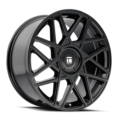Touren 3266 TR66 20x9 / 5x108/114.3 BP / 35mm Offset / 72.62mm Hub Gloss Black Wheel