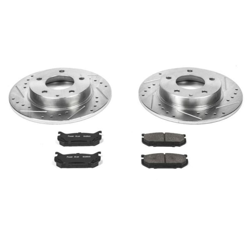PowerStop Power Stop 93-97 Ford Probe Rear Z23 Evolution Sport Brake Kit
