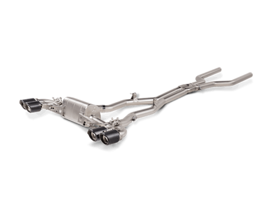 Akrapovic Akrapovic 2021 BMW M8/M8 Competition (F93) Evolution Line Cat Back (Titanium) w/Carbon Tips