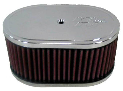 K&N Engineering K&N Custom Oval Race Filter L=7inch W=4inch H=3.25inch