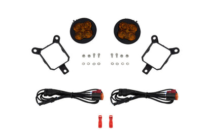 Diode Dynamics 22-24 Subaru Forester/Crosstrek SS3 Type Y Fog Light Bracket Kit