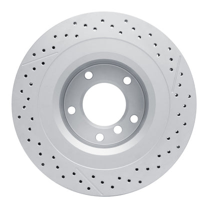 DFC 13-18 Mercedes-Benz G65 AMG Rear Drilled GeoSPEC Coated Rotor and Slotted