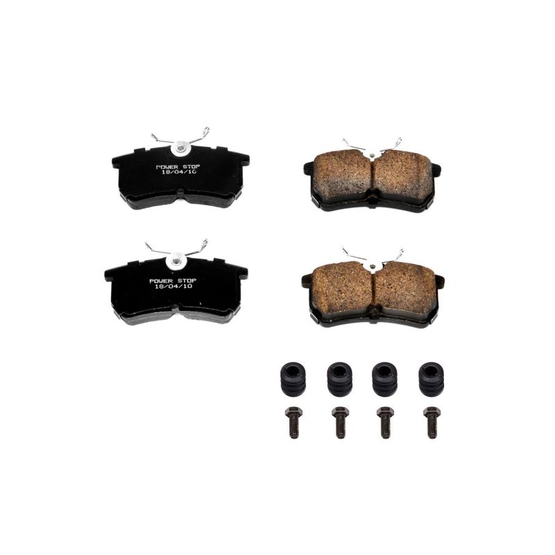 PowerStop Power Stop 14-19 Ford Fiesta Rear Z17 Evolution Ceramic Brake Pads w/Hardware