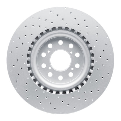 DFC 23-26 Honda Civic Hatchback Front Drilled Hi-Carbon Alloy Geomet Coated Rotor