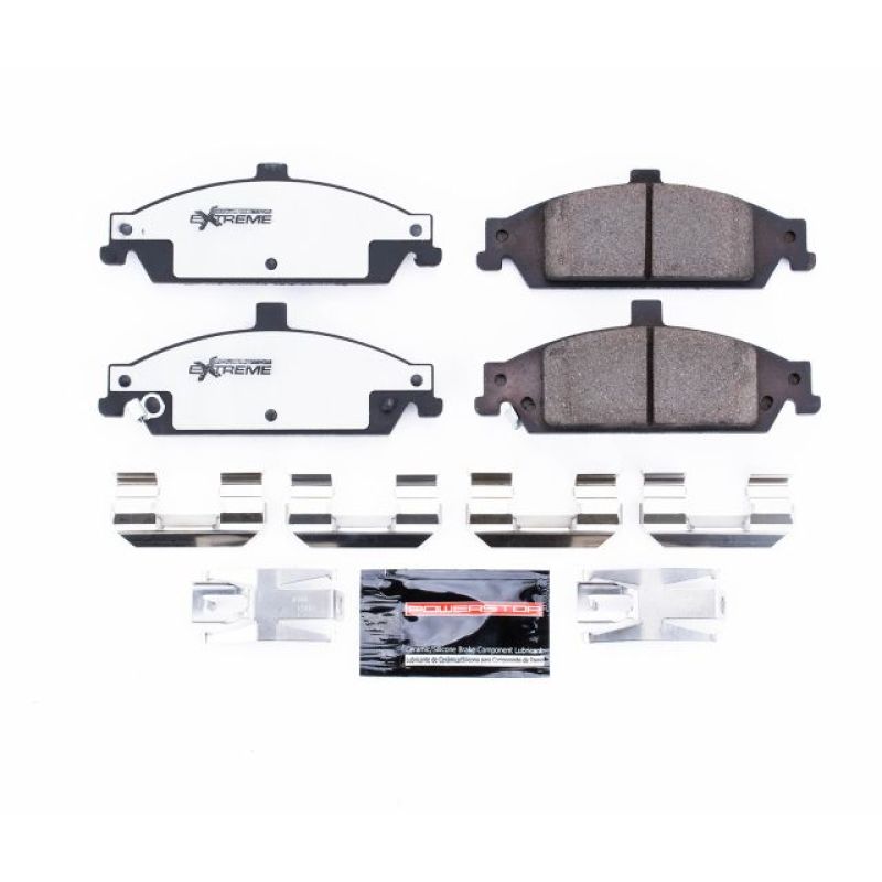 PowerStop Power Stop 04-05 Chevrolet Classic Front Z26 Extreme Street Brake Pads w/Hardware