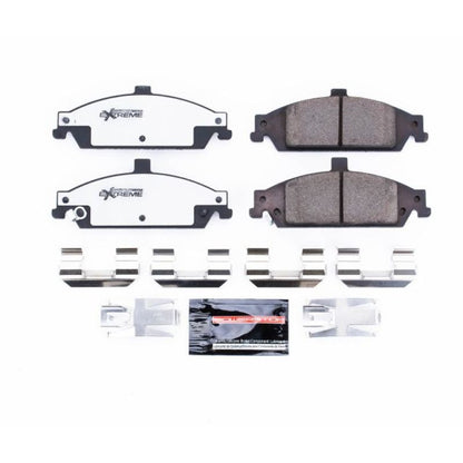 PowerStop Power Stop 04-05 Chevrolet Classic Front Z26 Extreme Street Brake Pads w/Hardware