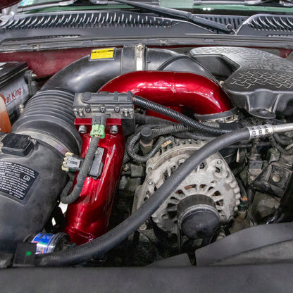 Wehrli 2006-2007 LBZ Duramax High Flow 3in Y-Bridge Kit- WCFab Grey