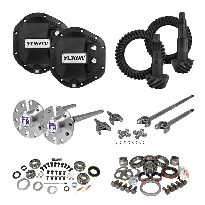 Yukon Gear & Axle Yukon Gear & Install Kit Stage 4 Package For Jeep JK (Non-Rubicon) in a 5.13 Ratio