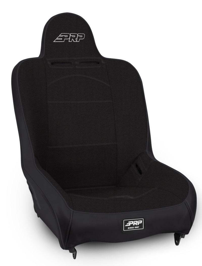 PRP Seats PRP Premier High Back Suspension Seat (Two Neck Slots) - All Black