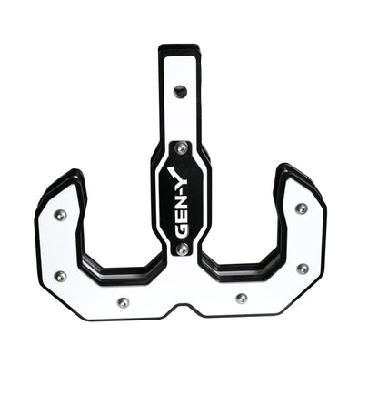 GEN-Y Hitch Gen-Y Hulk 2.0 16K Tow Hook 2in Shank - Black/White