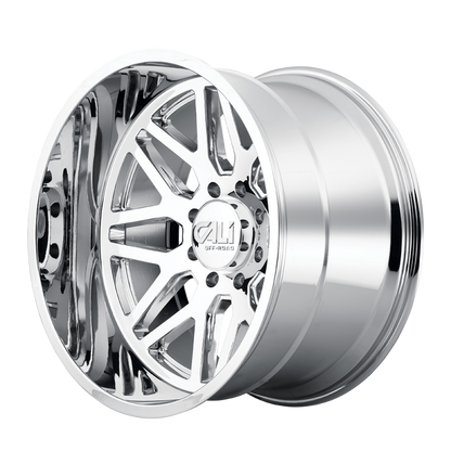 Cali Off-Road 9115 Invader 28x12 / 6x135 BP / -44mm Offset / 87.1mm Hub Chrome Wheel