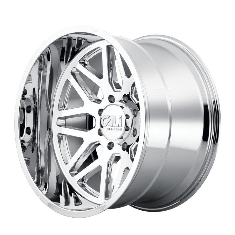 Cali Off-Road 9115 Invader 22x12 / 8x170 BP / -51mm Offset / 125.2mm Hub Chrome Wheel