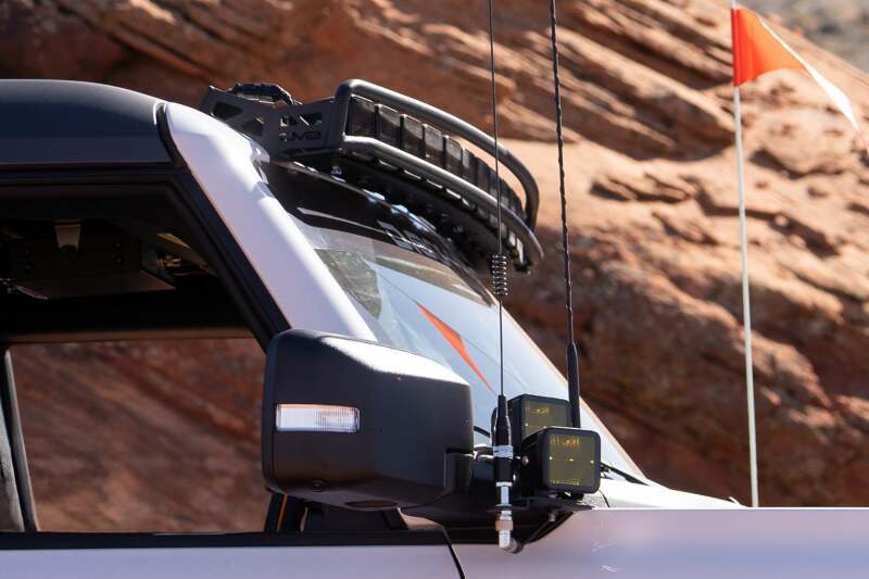DV8 Offroad DV8 21+ Ford Bronco Curved Light Bracket for 12 3in. Pod Lights