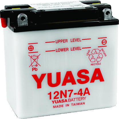 Yuasa Battery Yuasa 12N7-4A Conventional 12-Volt Battery