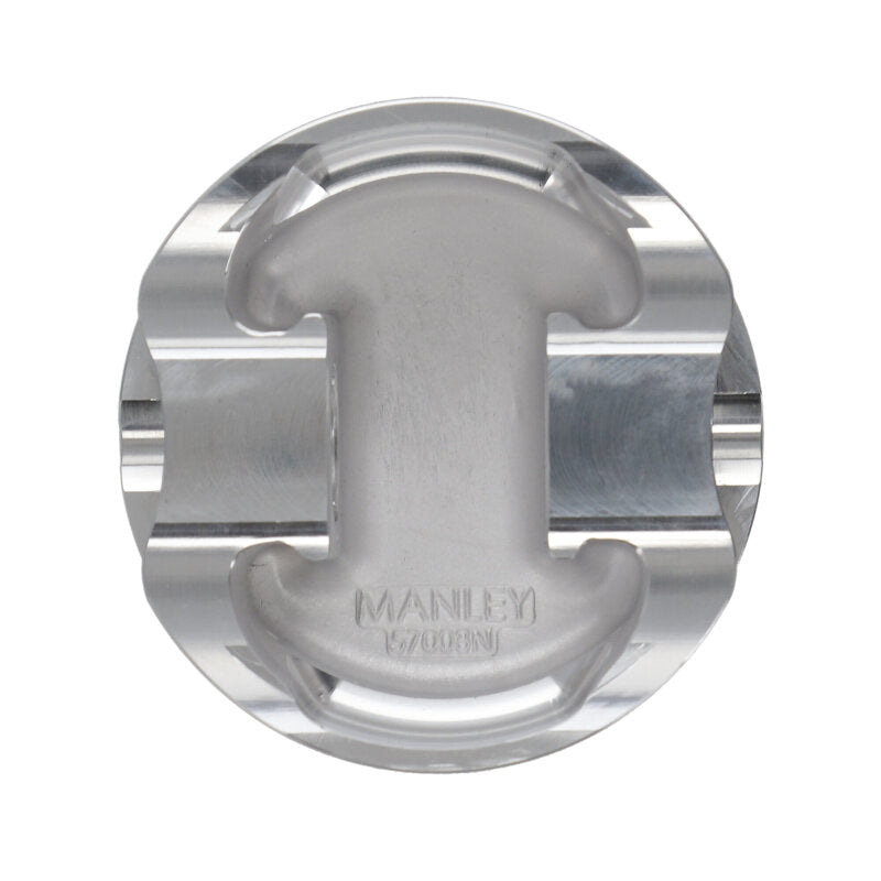 Manley Performance Manley 2018+ Ford Coyote 5.0L 6.75cc Dish 3.667in Bore 12:1 CR 22mm Pin Platinum Pistons