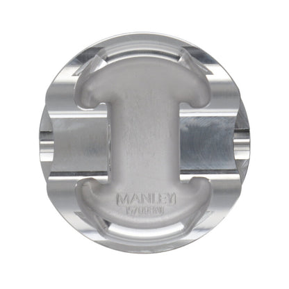 Manley Performance Manley 2018+ Ford Coyote 5.0L 6.75cc Dish 3.667in Bore 12:1 CR 22mm Pin Platinum Pistons