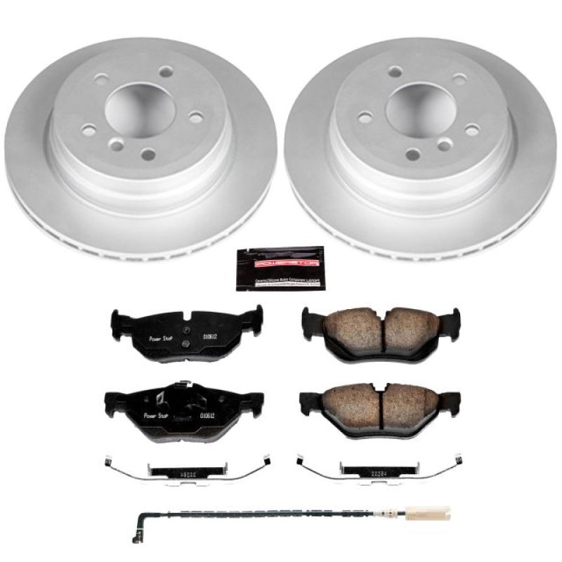 PowerStop Power Stop 07-10 BMW 328i Rear Z23 Evolution Sport Coated Brake Kit