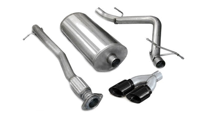 CORSA Performance Corsa 2007-2008 Chevrolet Silverado Crew Cab/Short Bed 1500 5.3L V8 Black Sport Cat-Back Exhaust