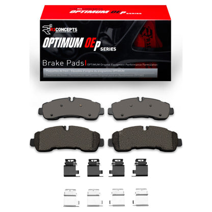 R1 Concepts R1 20-25 Ford Transit-350 HD/DRW Rear Optimum OE Pads & Hardware Kit