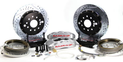 Baer Brakes Detroit Speed C6/DSE Rear Floater 14in Pro+ Rear Brake Kit - Silver