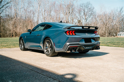 CORSA Performance Corsa 24-25 Ford Mustang Dark Horse 5.0L 3in Dual Rear Cat-Back w/Twin 4.5in Black PVD Straight Tips