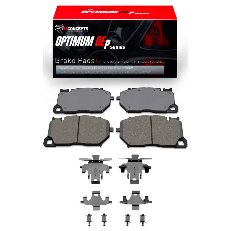 R1 Concepts R1 2016-2025 Audi RS6 Front R1 Optimum OE Pads & Hardware Kit