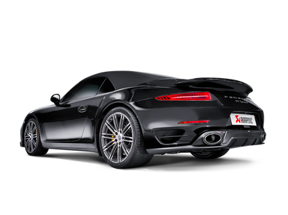Akrapovic Akrapovic 14-15 Porsche 911 Turbo/Turbo S (991) Slip-On Line (Titanium) w/ Carbon Titanium Tips
