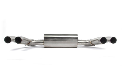 Dinan 20-25 BMW X3 M/X4 M (F97/F98) Free Flow Axleback Exhaust System - Polished Tips