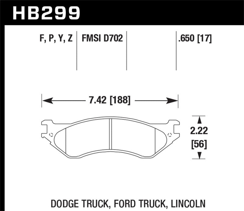 Hawk Performance Hawk Super Duty Street Brake Pads