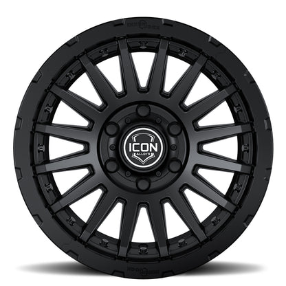 ICON Alloys Recon Pro Satin Black - 18 X 9 - 8 X 6.5- 12MM 5.5in BS