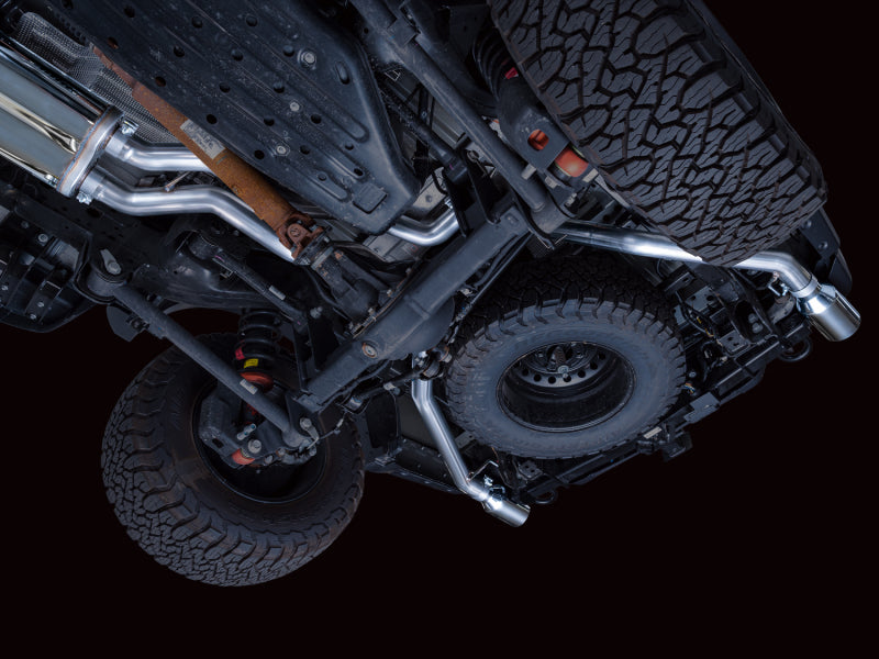 AWE Tuning AWE 2024+ Ford Ranger Raptor 3.0L Switchpath Cat-Back Exhaust - Chrome Silver Tips