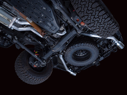 AWE Tuning AWE 2024+ Ford Ranger Raptor 3.0L Switchpath Cat-Back Exhaust - Chrome Silver Tips