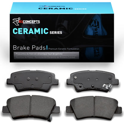 R1 Concepts R1 12-24 Hyundai Veloster Rear R1 Ceramic Brake Pads