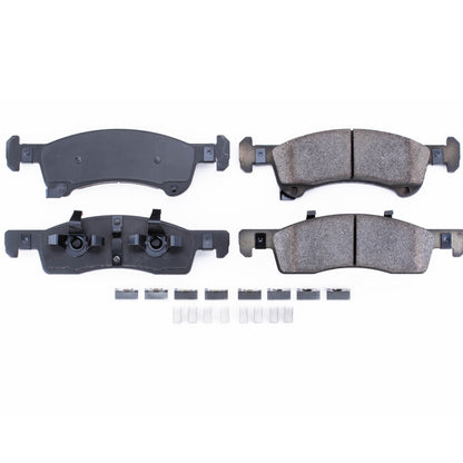 PowerStop Power Stop 03-06 Ford Expedition Front Z17 Evolution Ceramic Brake Pads w/Hardware