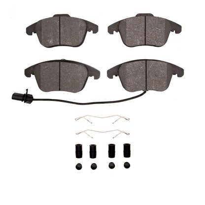 R1 Concepts R1 08-17 Audi A5 Front Semi Met Pads & Hardware Kit
