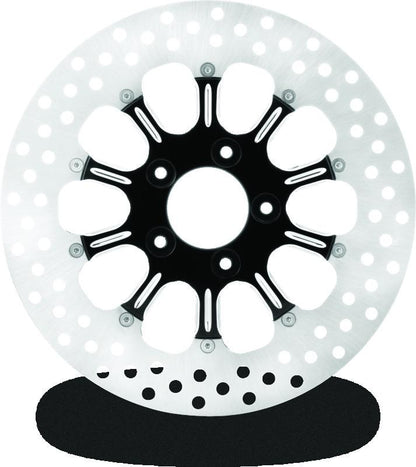 Performance Machine Disc/Carr 11.8 Revel Rear Right - Contrast Cut Platinum