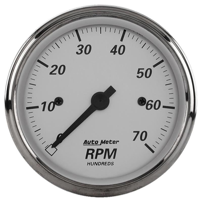 AutoMeter Gauge Oil Press 2-1/16in. 100PSI Elec American Platinum