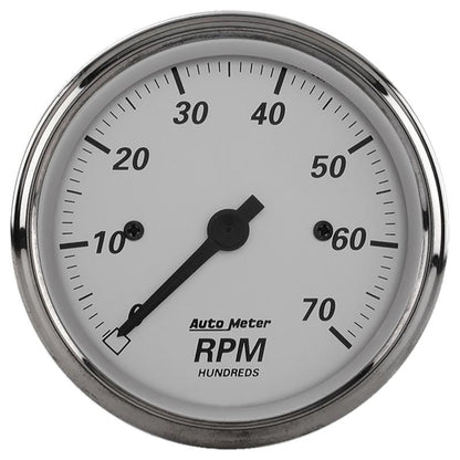 AutoMeter Gauge Oil Press 2-1/16in. 100PSI Elec American Platinum