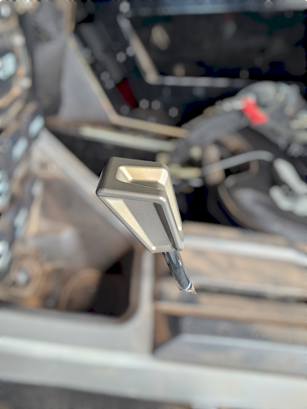 Elektric Off Road Elektric Offroad 2020+ Polaris Rzr Pro Xp/Pro R/ Turbo R Volt Shift Knob Anodized Gun Metal