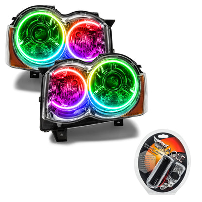 ORACLE Lighting Oracle 08-10 Jeep Grand Cherokee SMD HL - HID - ColorSHIFT