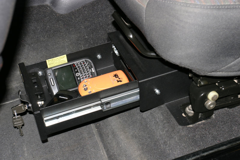Tuffy Products Tuffy Jeep Wrangler Underseat Drawer Flip Seat W/ Keyed Lock