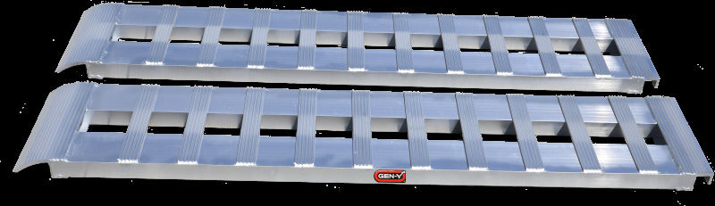 GEN-Y Hitch Gen-Y Heavy-Duty 8ft Aluminum Loading Ramps 15in x 96in 5K Capacity Per Ramp - Pair