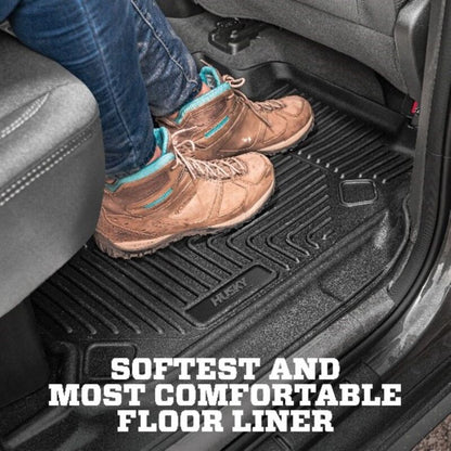Husky Liners 14-16 Toyota Tundra Double Cab  X-Act Contour Black 2nd Row Floor Liner (Full Coverage)