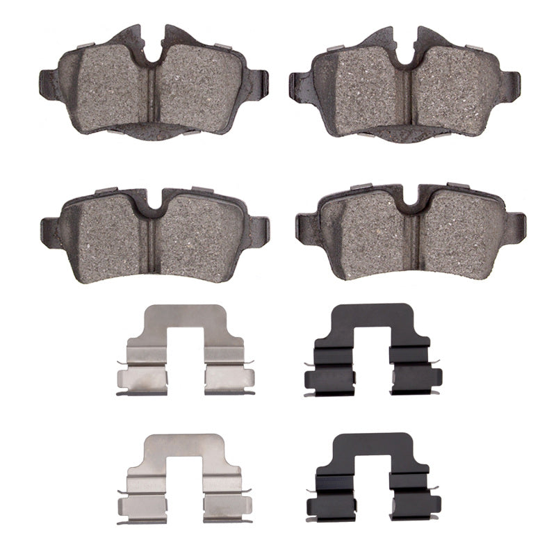 DFC 07-15 Mini Cooper Clubman Rear Euro 5000 Ceramic Brake Pads and Hardware Kit