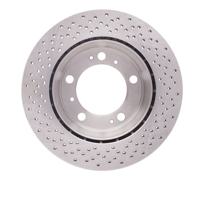 DFC 00-08 Porsche Cayman Rear Drilled Brake Rotor
