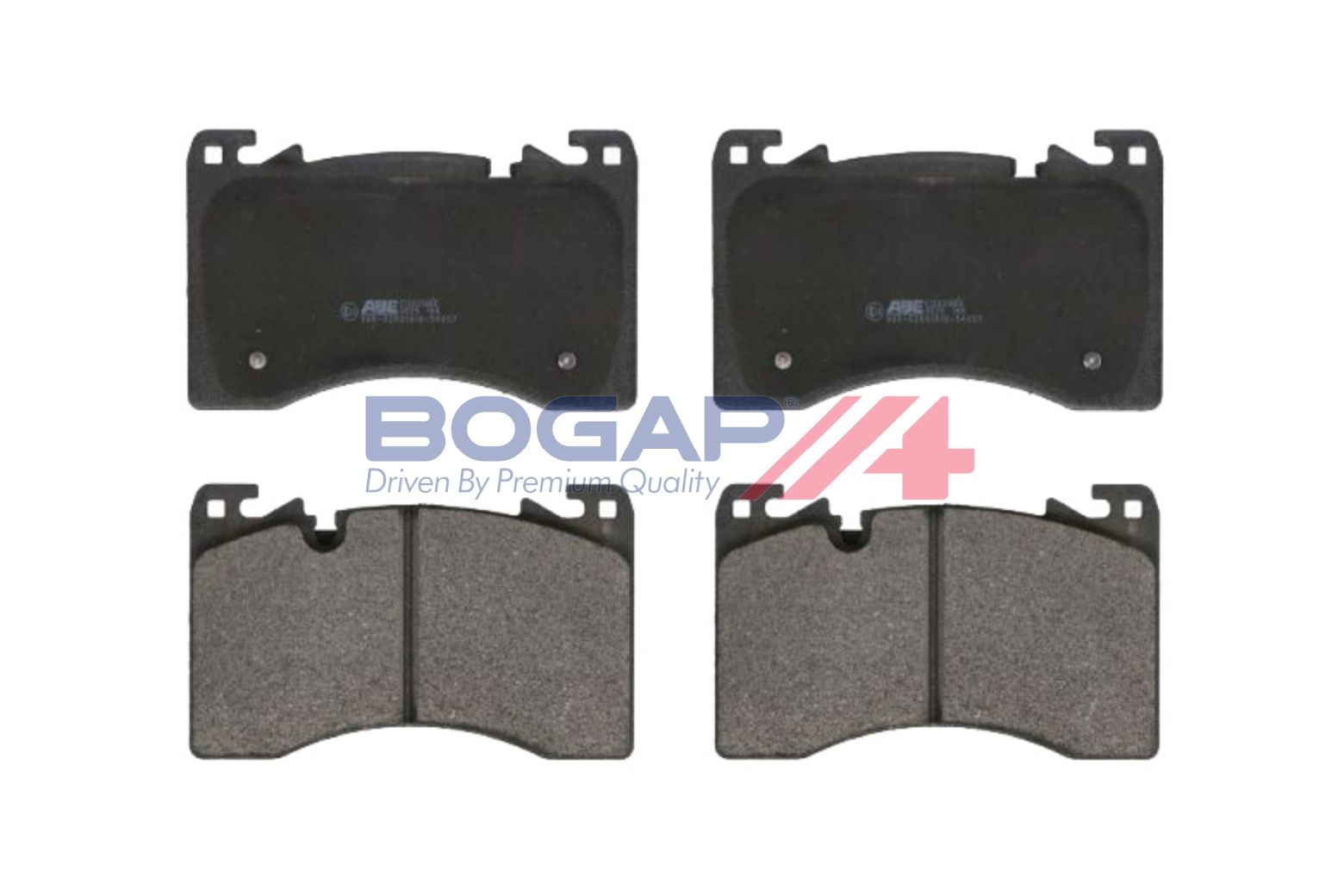 BOGAP E8210126 Brake Pad Set, Disc Brake